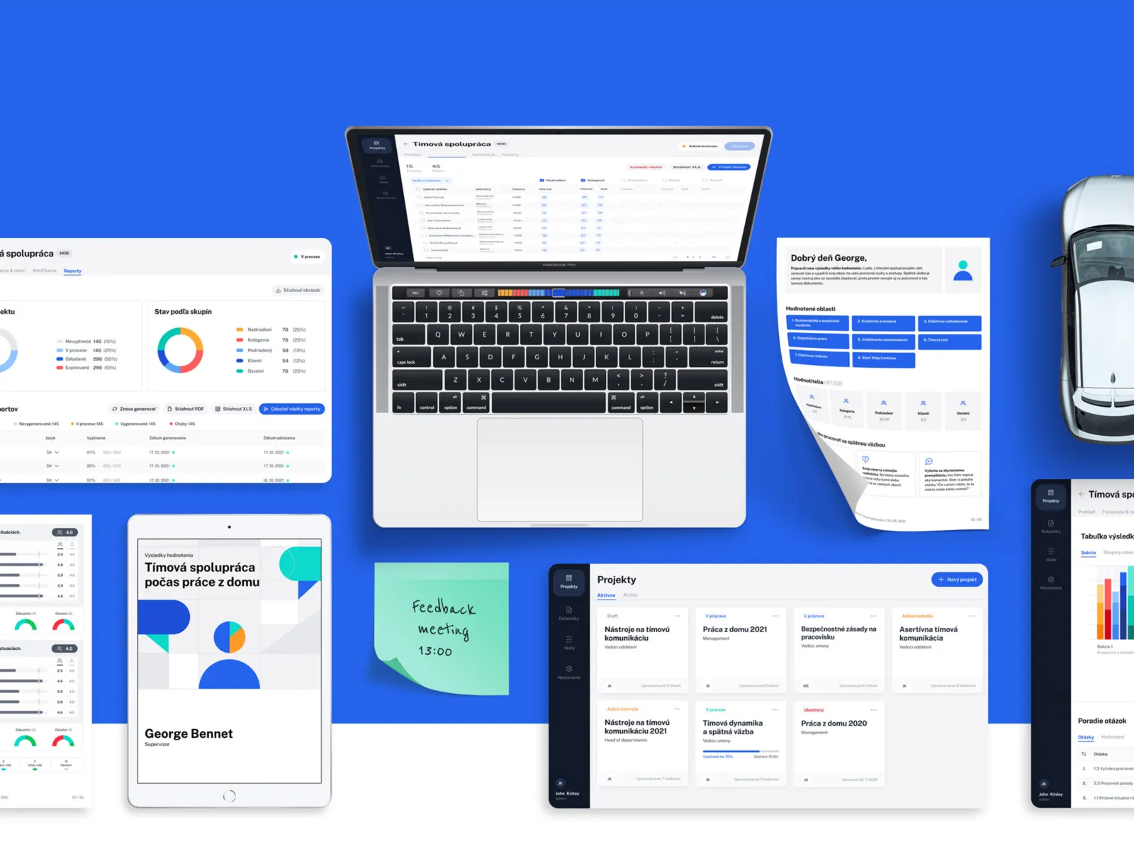 Feedback platform across devices