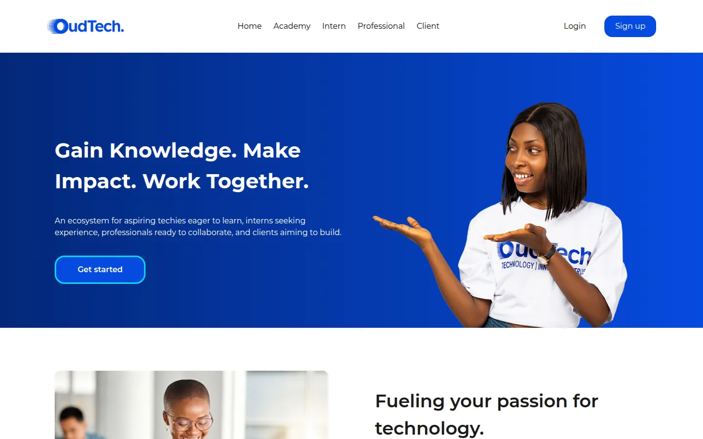 Home page